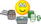 Afwassende emoticon
